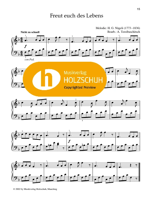 Freut euch des Lebens